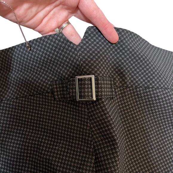 Torrid Retro Chic Notched Back Houndstooth Plaid Crop Pant US Plus Size 20 - Picture 8 of 9